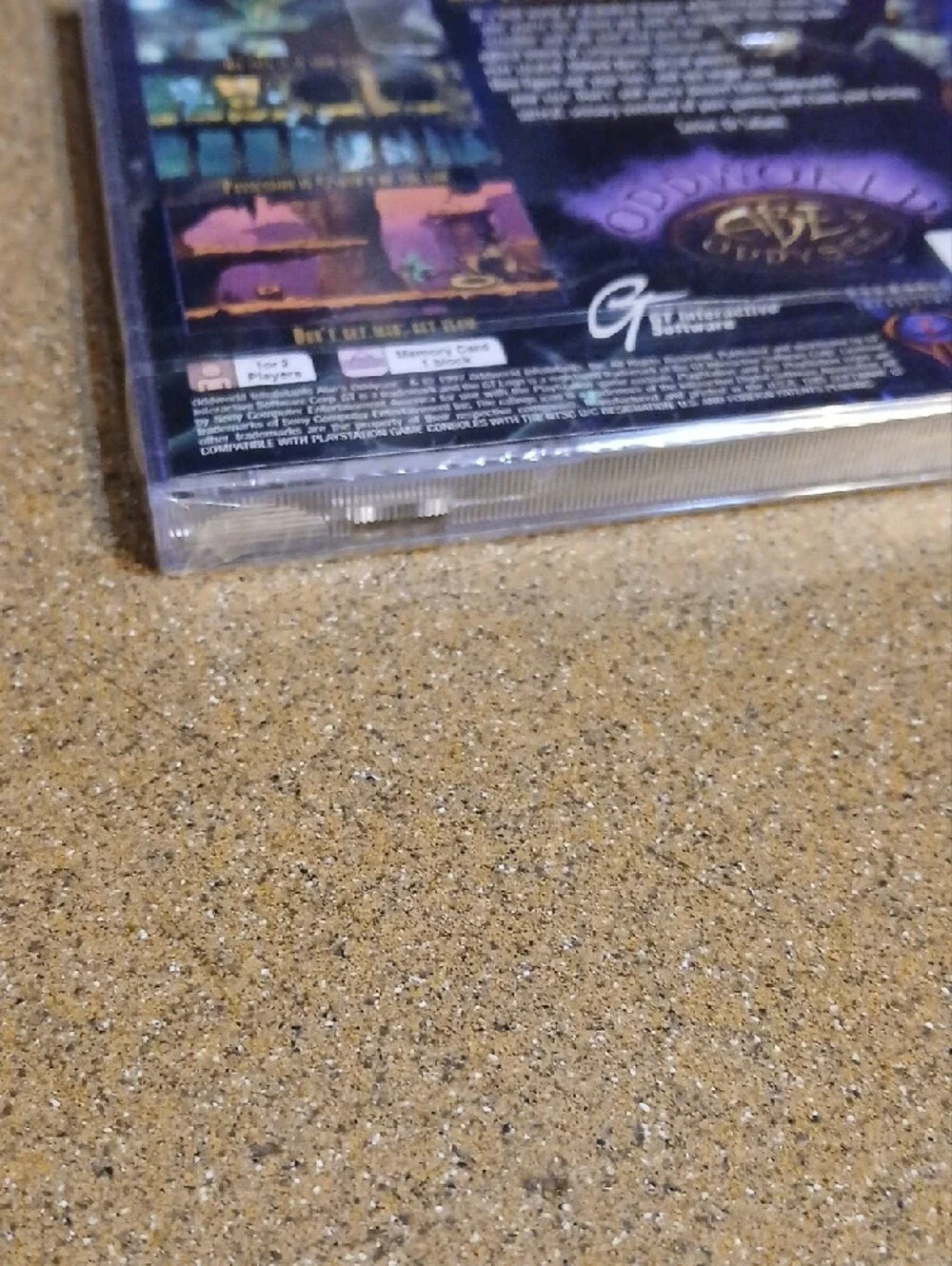 Sony Oddworld: Abe's Oddysee – Purple & Green Cover NEW